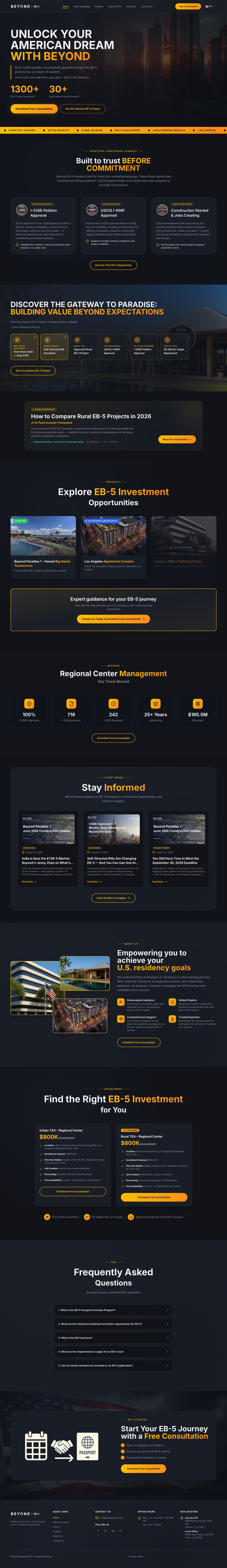 Beyond EB-5 — full page design