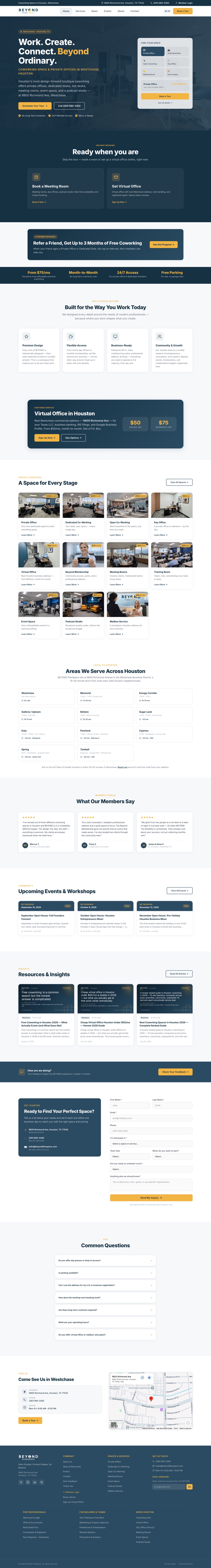 Beyond FlexSpace — full page design