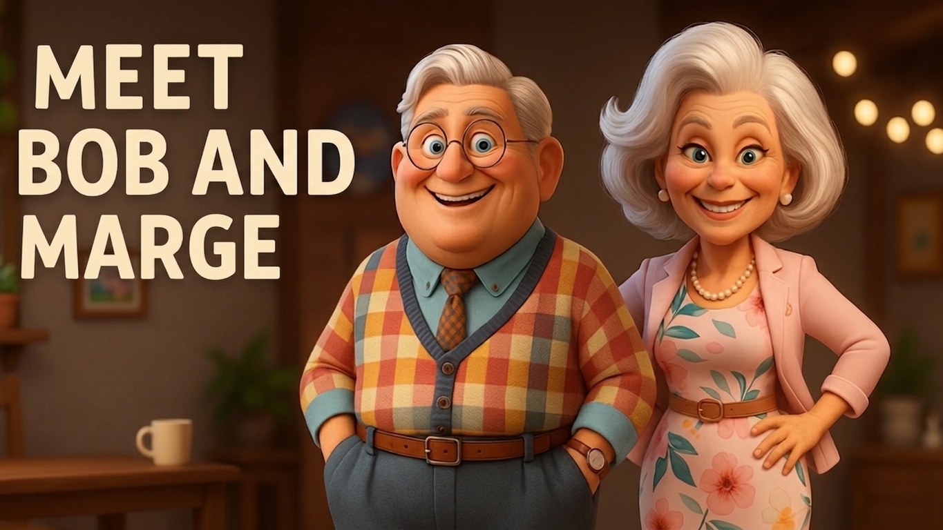 Meet Bob and Marge website